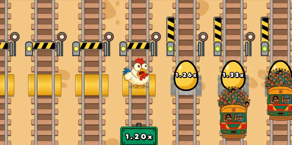 Chicken Train Game